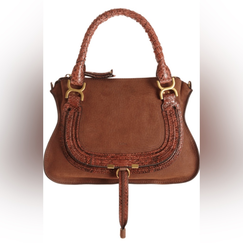 Chloe Python Paraty Medium Bag